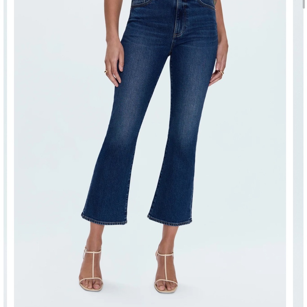 Pistola Lennon High Rise Blue Flare Jeans